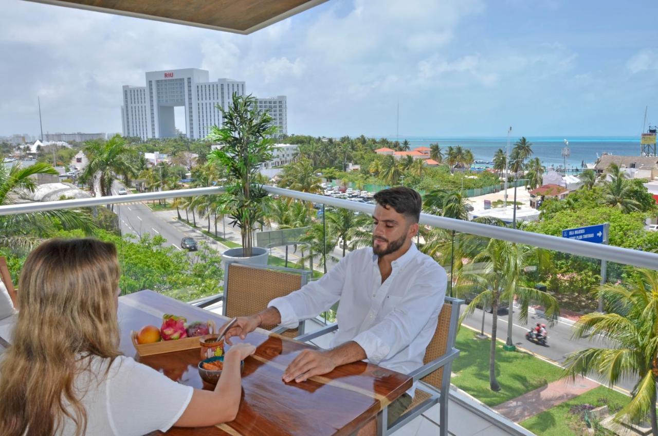 Takh Sea View Apartment Cancún Exterior foto