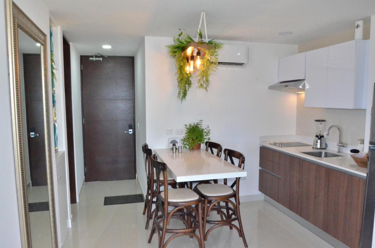 Takh Sea View Apartment Cancún Exterior foto
