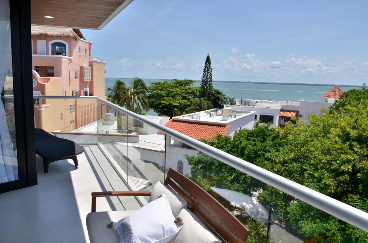 Takh Sea View Apartment Cancún Exterior foto